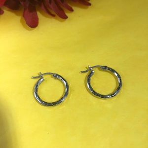 Sterling Silver Hoops